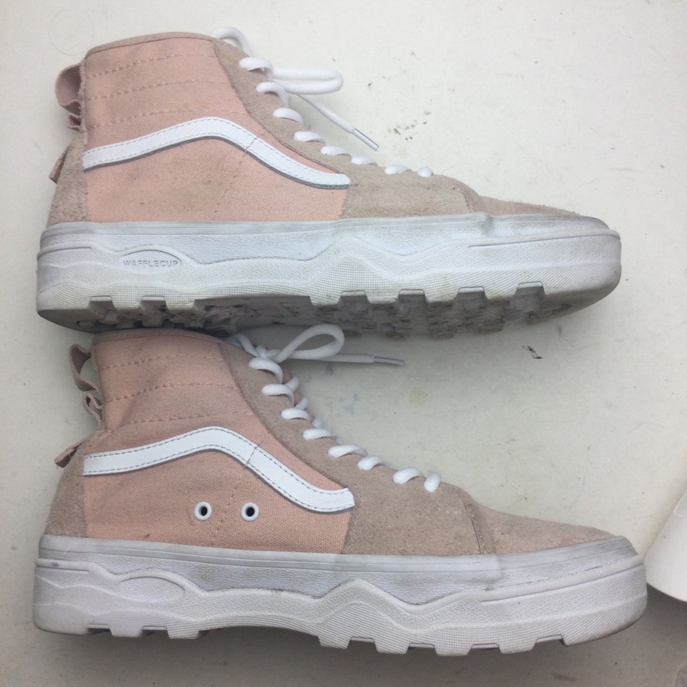 Vans Sentry Sk8-Hi Wc Suede & Canvas Dusty Rose L… - image 5